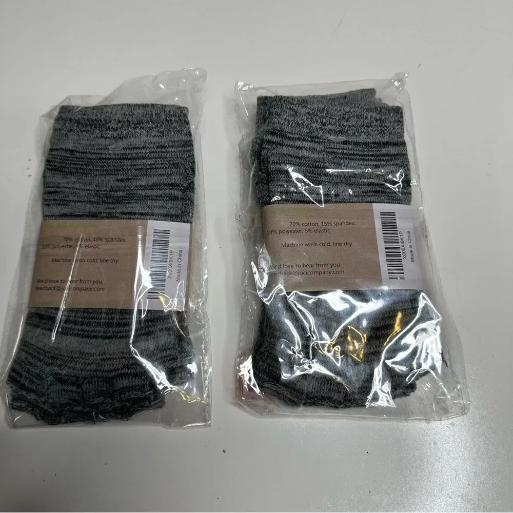 Joci Yoga socks open toe size women’s (5-10). / men’s (4-9) 2‎ Pair NWT
